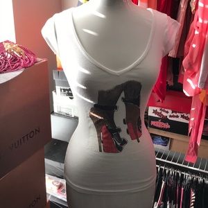 Red bottoms tee